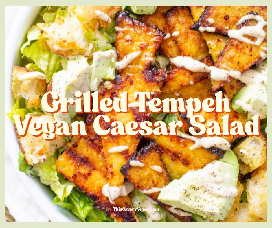 Make your life easier and use my weekly vegan dinner plans! Five nights of vegan dinner recipes and a grocery list released every Saturday | ThisSavoryVegan.com