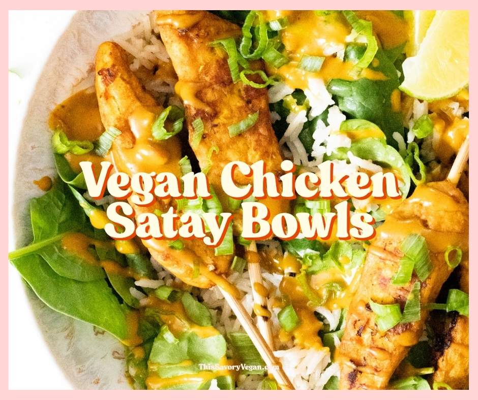 Make your life easier and use my weekly vegan dinner plans! Five nights of vegan dinner recipes and a grocery list released every Saturday | ThisSavoryVegan.com