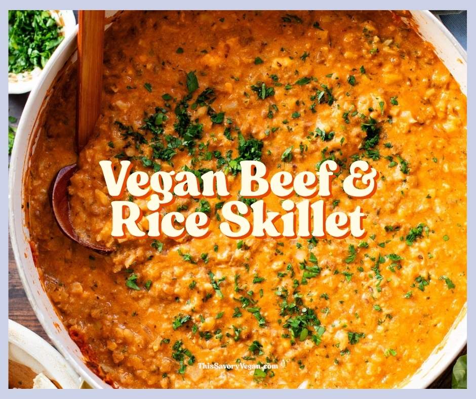 Make your life easier and use my weekly vegan dinner plans! Five nights of vegan dinner recipes and a grocery list released every Saturday | ThisSavoryVegan.com