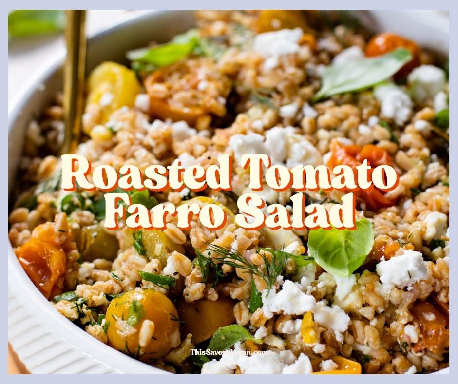 Make your life easier and use my weekly vegan dinner plans! Five nights of vegan dinner recipes and a grocery list released every Saturday | ThisSavoryVegan.com