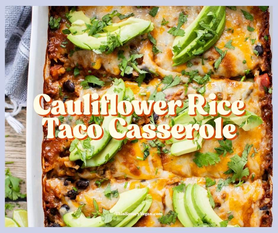Make your life easier and use my weekly vegan dinner plans! Five nights of vegan dinner recipes and a grocery list released every Saturday | ThisSavoryVegan.com