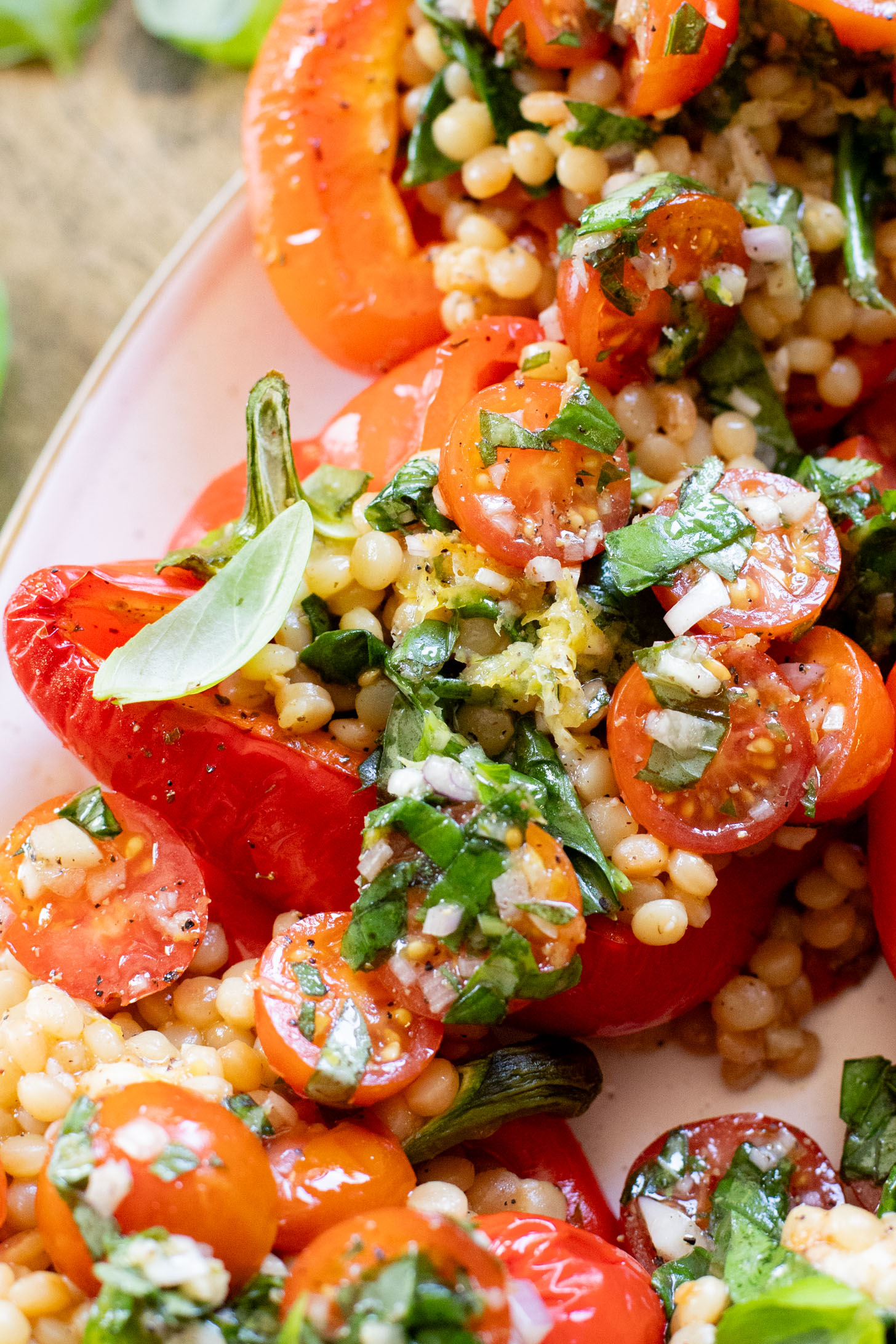 To add in some extra protein, throw in 1/2 cup of chickpeas with the couscous | ThisSavoryVegan.com