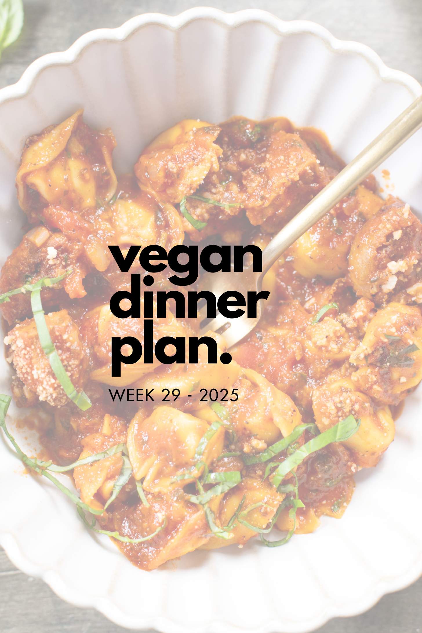 Make your life easier and use my weekly vegan dinner plans! Five nights of vegan dinner recipes and a grocery list released every Saturday | ThisSavoryVegan.com