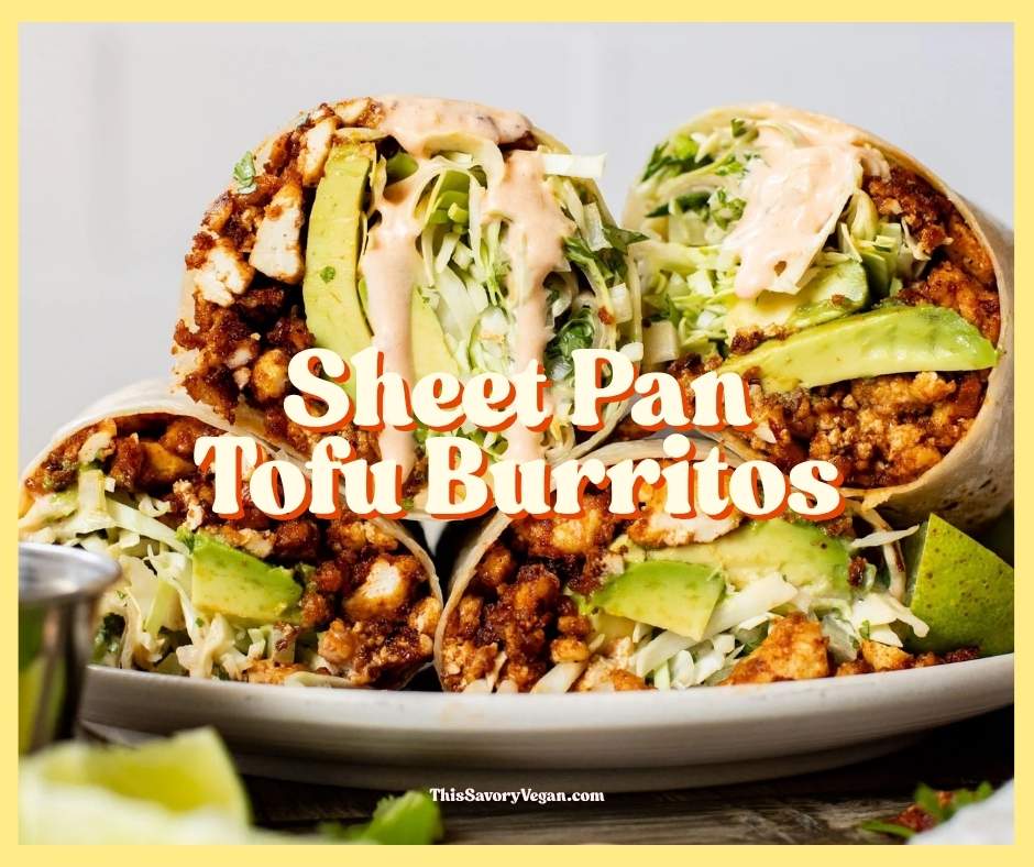 Make your life easier and use my weekly vegan dinner plans! Five nights of vegan dinner recipes and a grocery list released every Saturday | ThisSavoryVegan.com