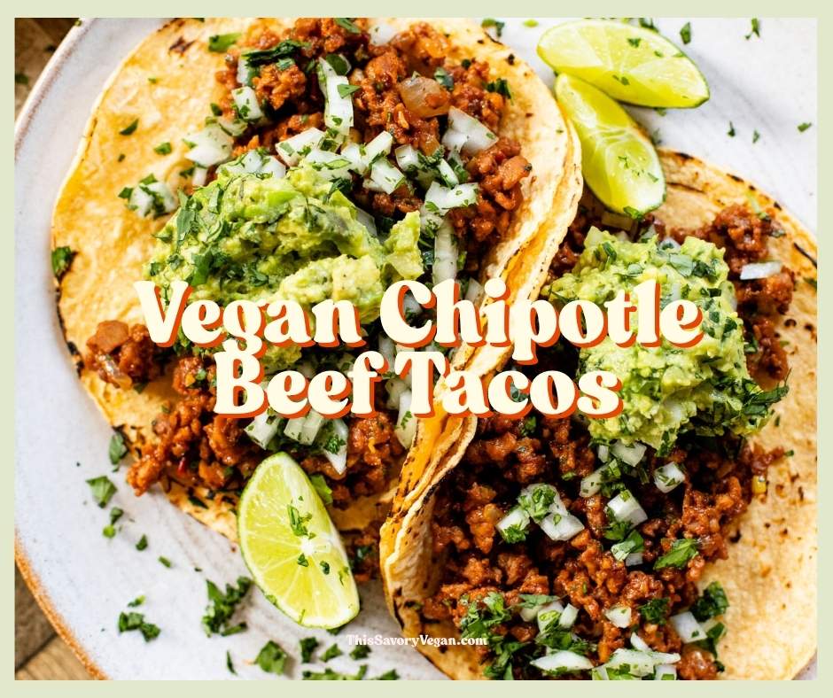Make your life easier and use my weekly vegan dinner plans! Five nights of vegan dinner recipes and a grocery list released every Saturday | ThisSavoryVegan.com