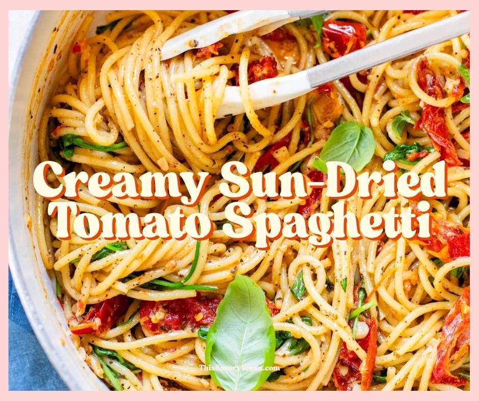 Make your life easier and use my weekly vegan dinner plans! Five nights of vegan dinner recipes and a grocery list released every Saturday | ThisSavoryVegan.com