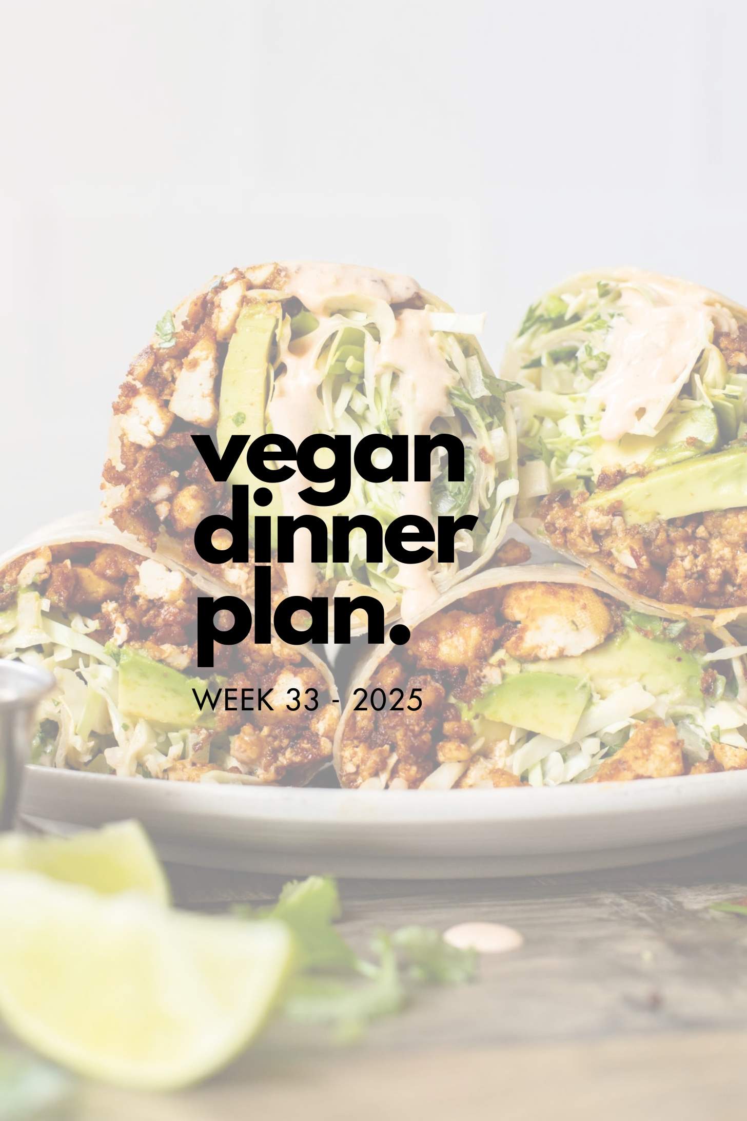 Make your life easier and use my weekly vegan dinner plans! Five nights of vegan dinner recipes and a grocery list released every Saturday | ThisSavoryVegan.com