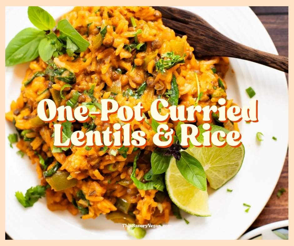 Make your life easier and use my weekly vegan dinner plans! Five nights of vegan dinner recipes and a grocery list released every Saturday | ThisSavoryVegan.com