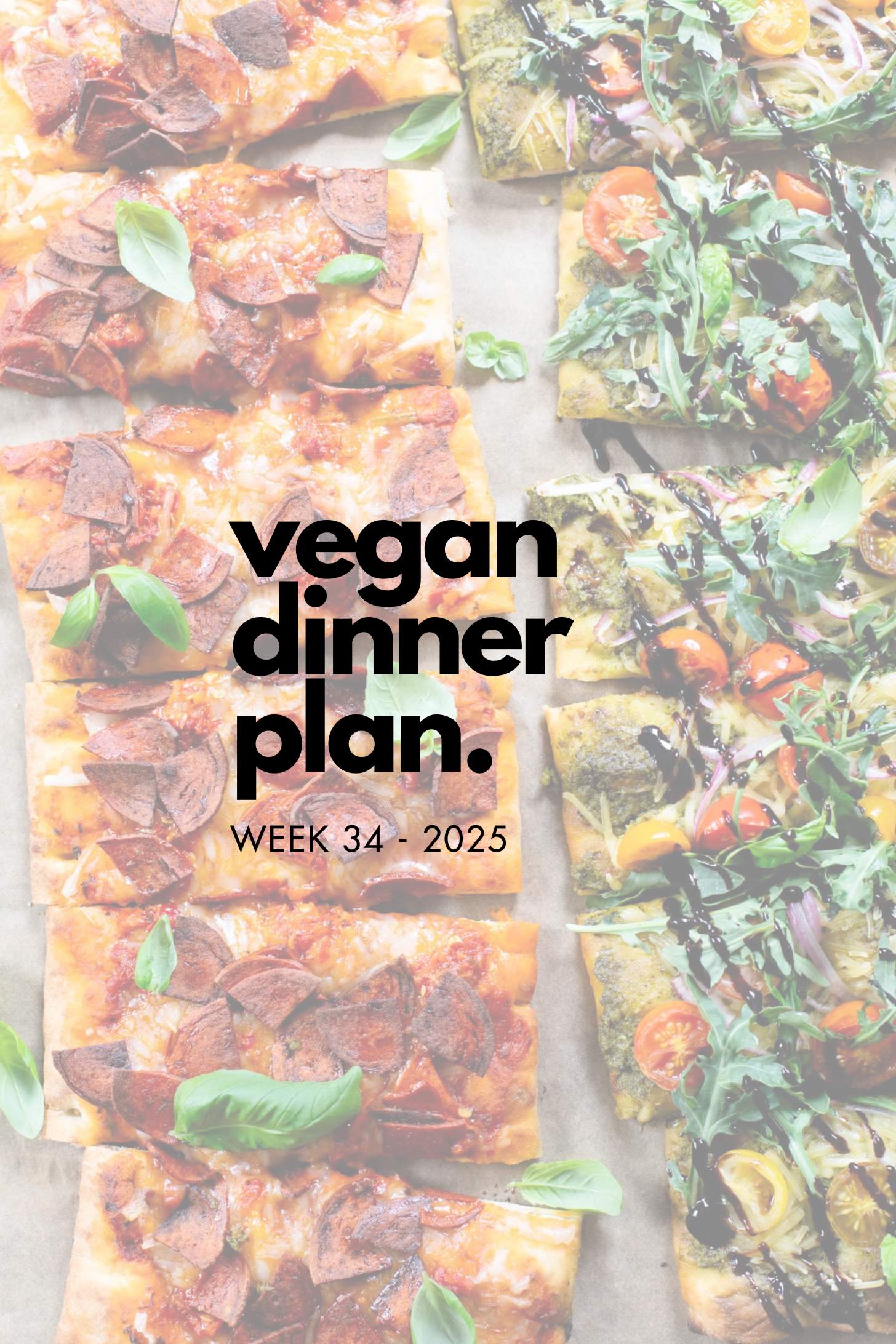 Make your life easier and use my weekly vegan dinner plans! Five nights of vegan dinner recipes and a grocery list released every Saturday | ThisSavoryVegan.com