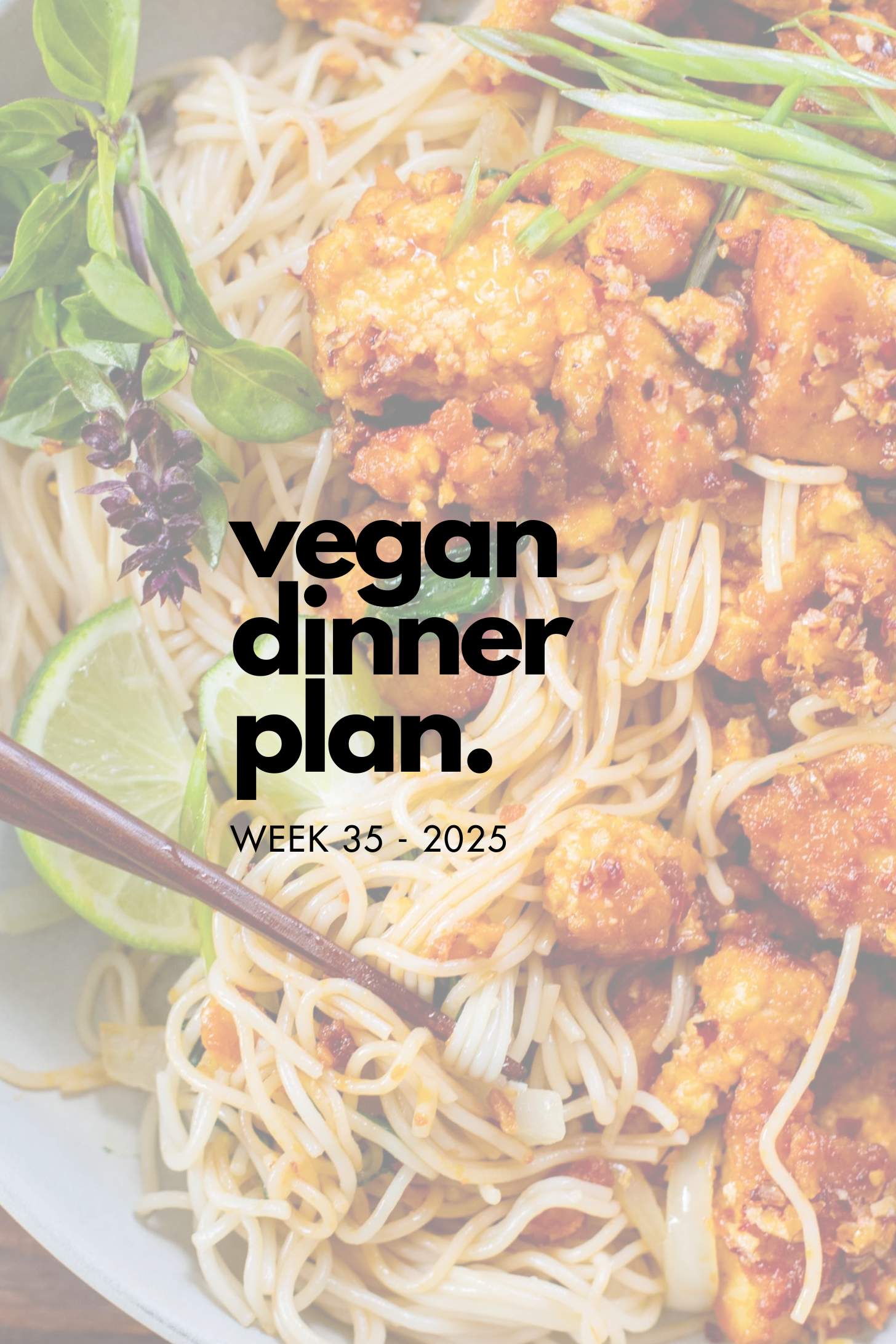 Make your life easier and use my weekly vegan dinner plans! Five nights of vegan dinner recipes and a grocery list released every Saturday | ThisSavoryVegan.com