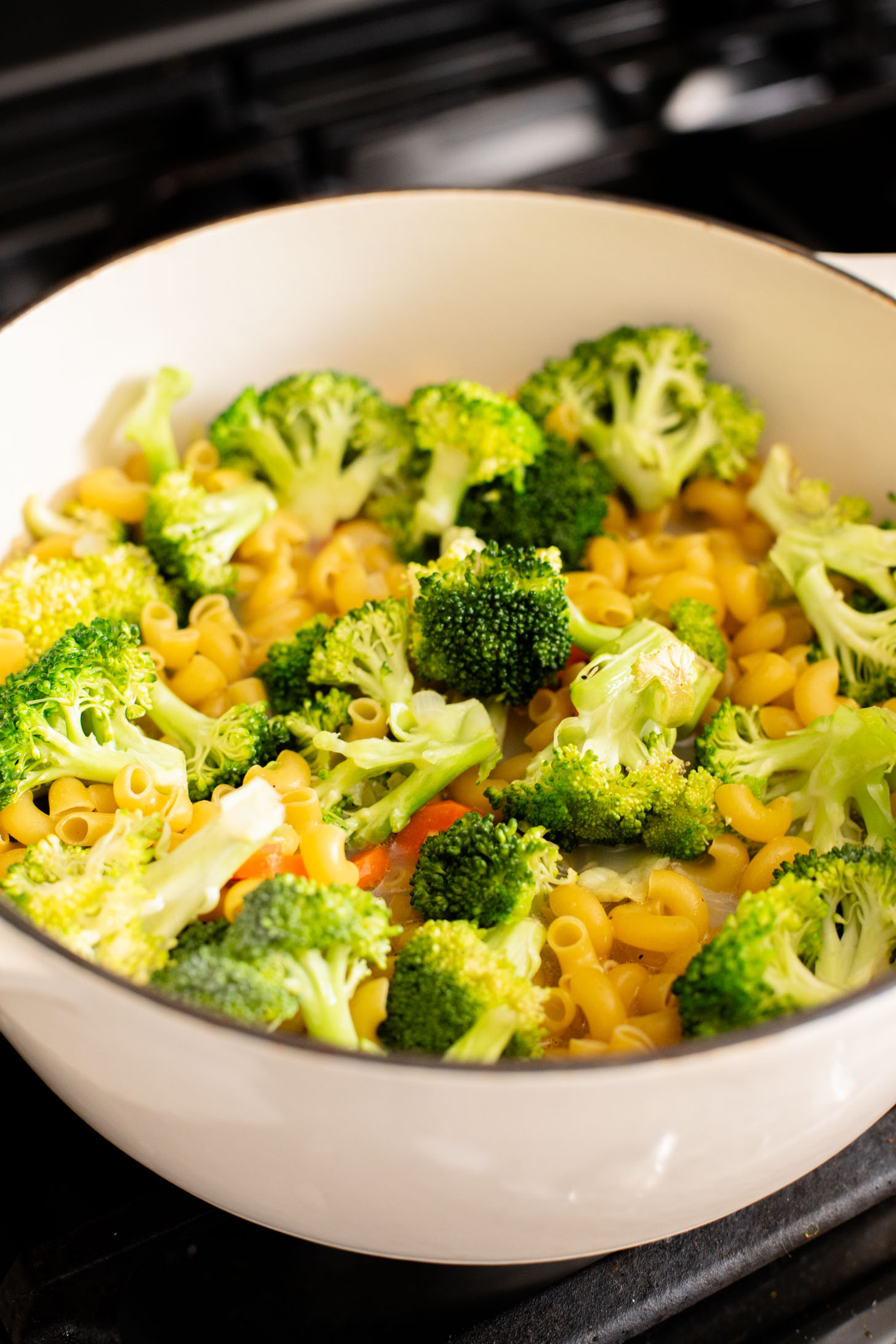 This Vegan Broccoli & Cheddar Noodle Casserole is the ultimate comfort food! The perfect family dinner or holiday side dish | ThisSavoryVegan.com