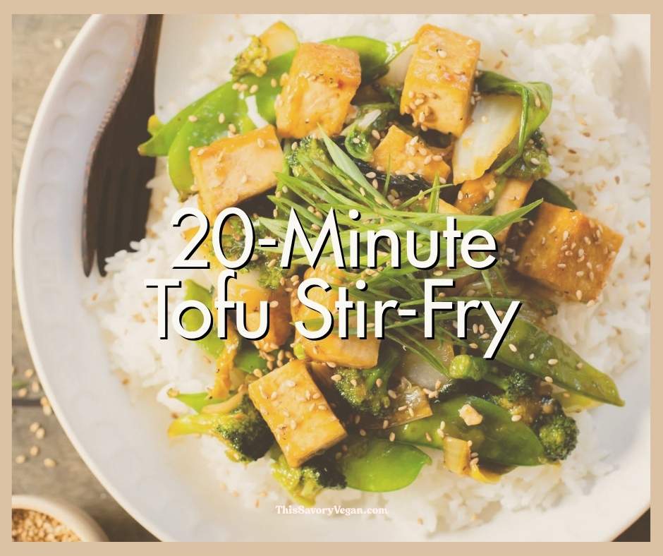 Make your life easier and use my weekly vegan dinner plans! Five nights of vegan dinner recipes and a grocery list released every Saturday | ThisSavoryVegan.com
