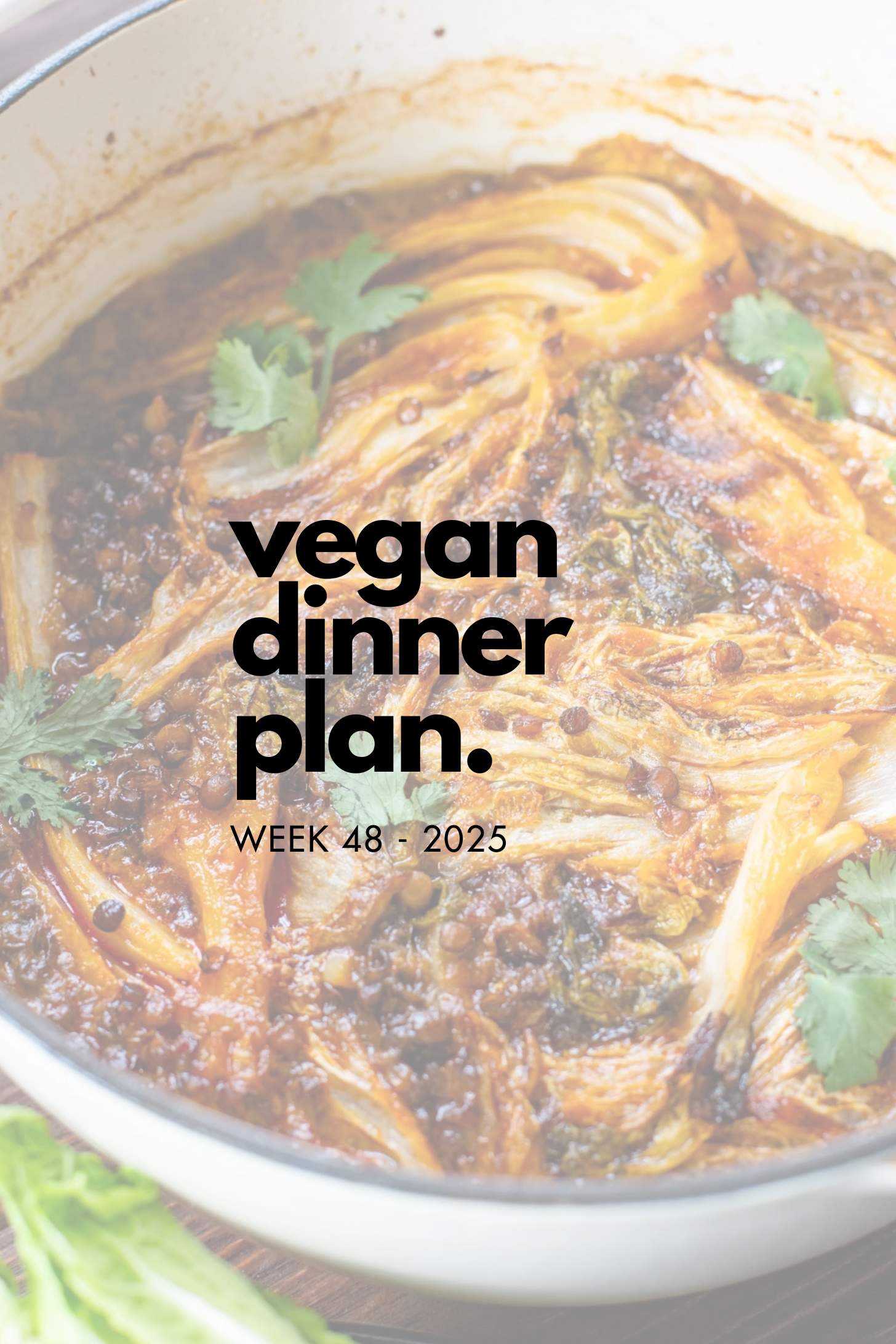 Make your life easier and use my weekly vegan dinner plans! Five nights of vegan dinner recipes and a grocery list released every Saturday | ThisSavoryVegan.com