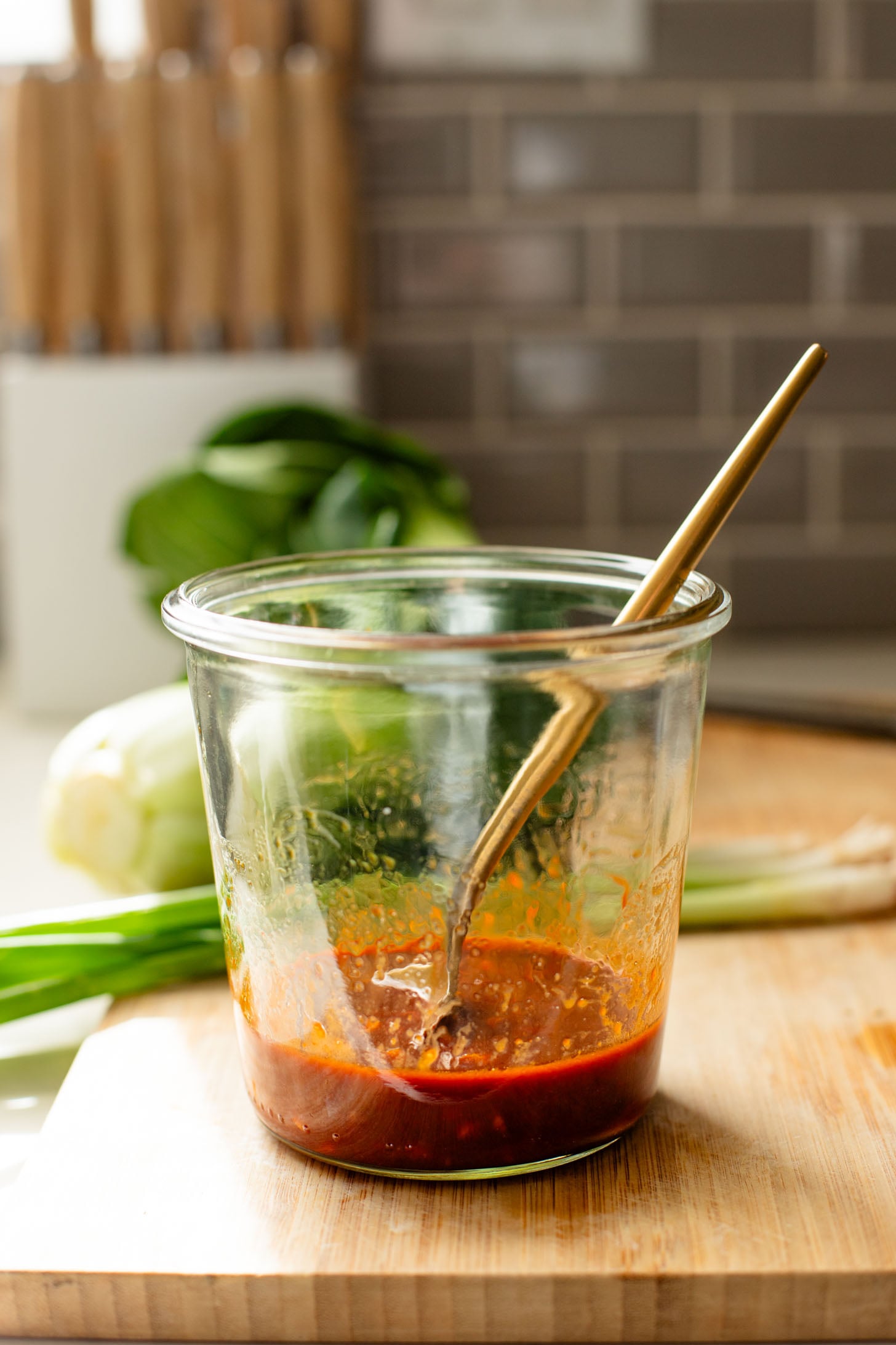 These Trader Joe's Gochujang Noodles are ready in 20 minutes and pack the perfect amount of heat. The perfect one-pot noodle recipe | ThisSavoryVegan.com