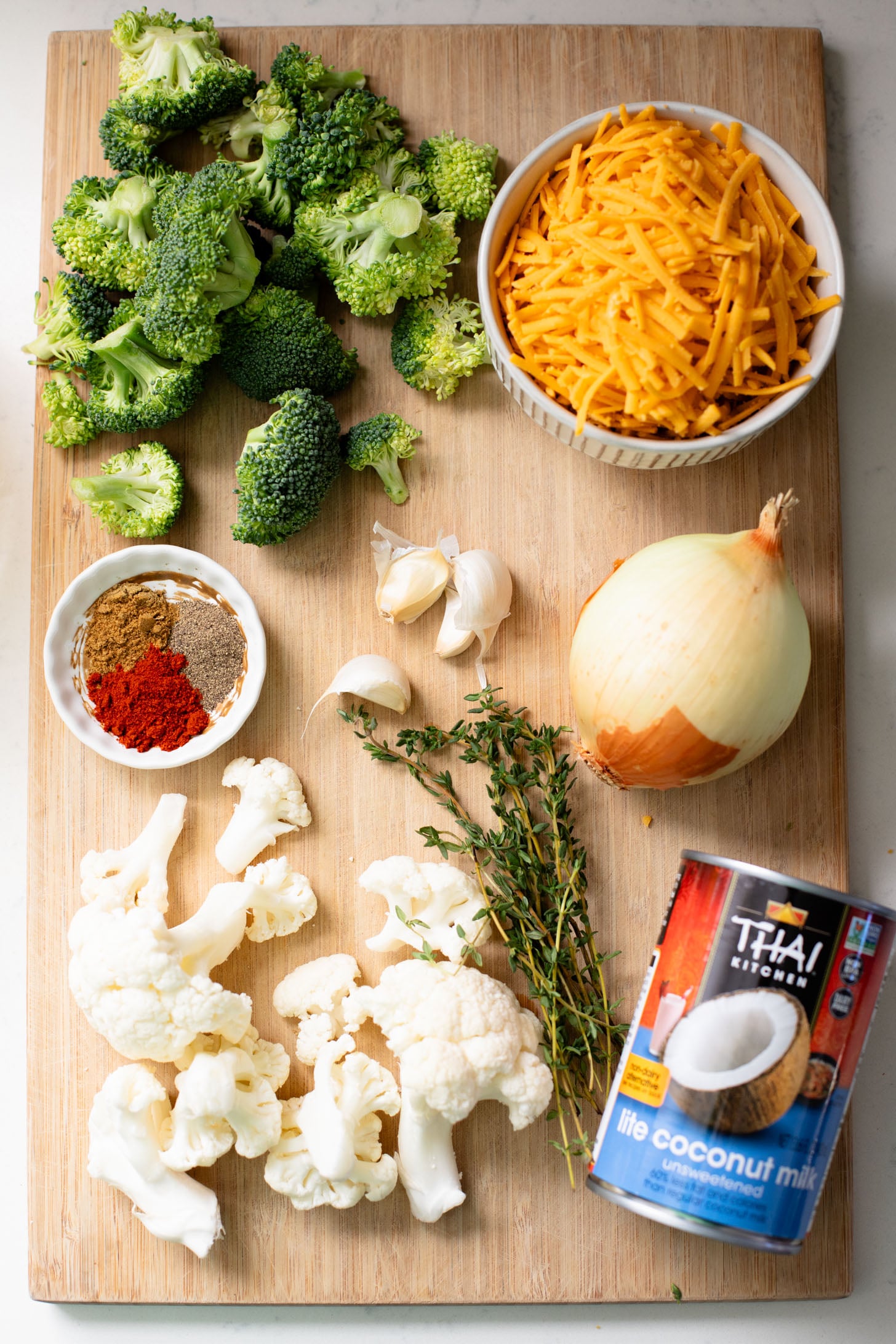 This Vegan Broccoli & Cheddar Soup is creamy & delicious. Made dairy-free and has some extra sneaky veggies too | ThisSavoryVegan.com