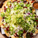 Get game day ready with these Soy Chorizo & Black Bean Nachos! These are the ultimate vegan nachos that everyone will love | ThisSavoryVegan.com