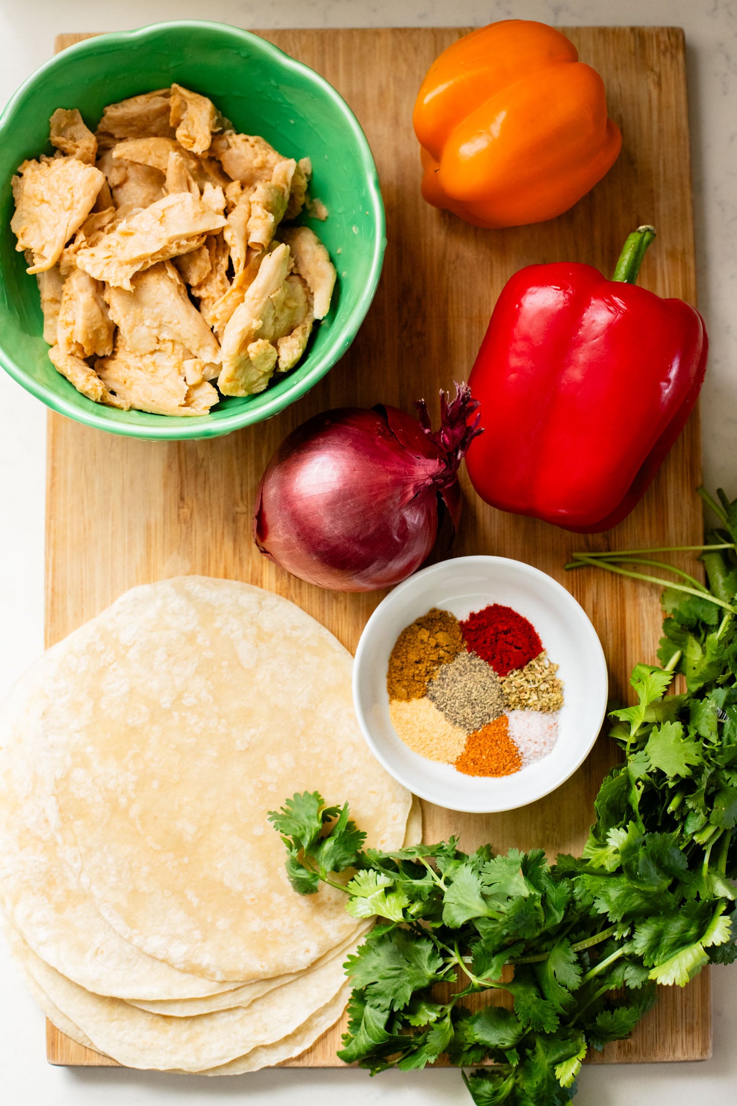 These Sheet Pan Vegan Chicken Fajitas are the perfect easy weeknight dinner. Ready in 30 minutes and made on one sheet pan | ThisSavoryVegan.com