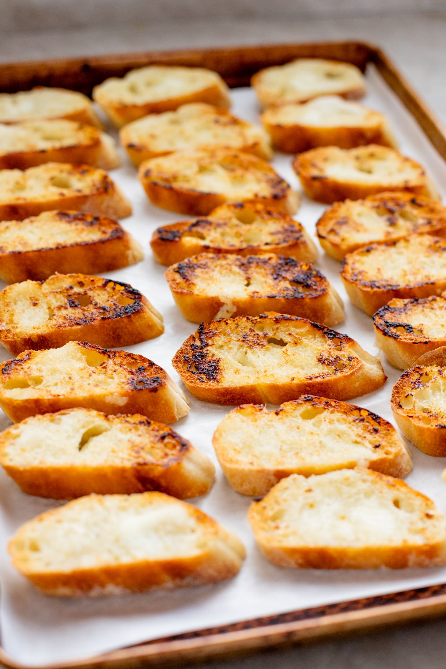 This Trader Joe's Garlic Lovers Bruschetta is the perfect summer appetizer. Made with just 4 ingredients and packed with flavor | ThisSavoryVegan.com